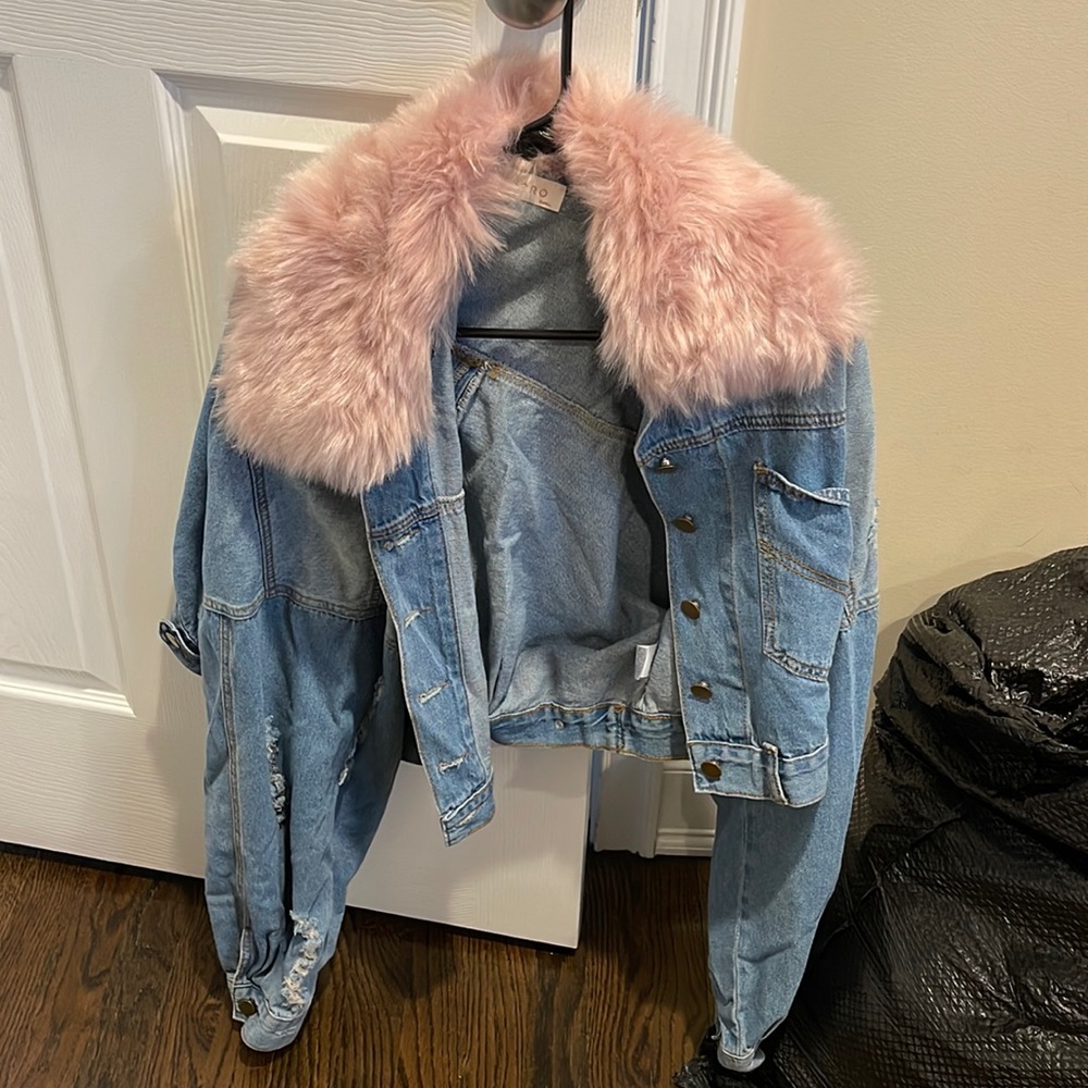 Two piece jean jacket